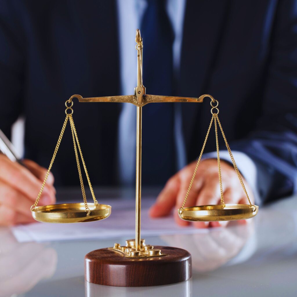 A DUI attorney provides legal advice to a client facing DUI charges.