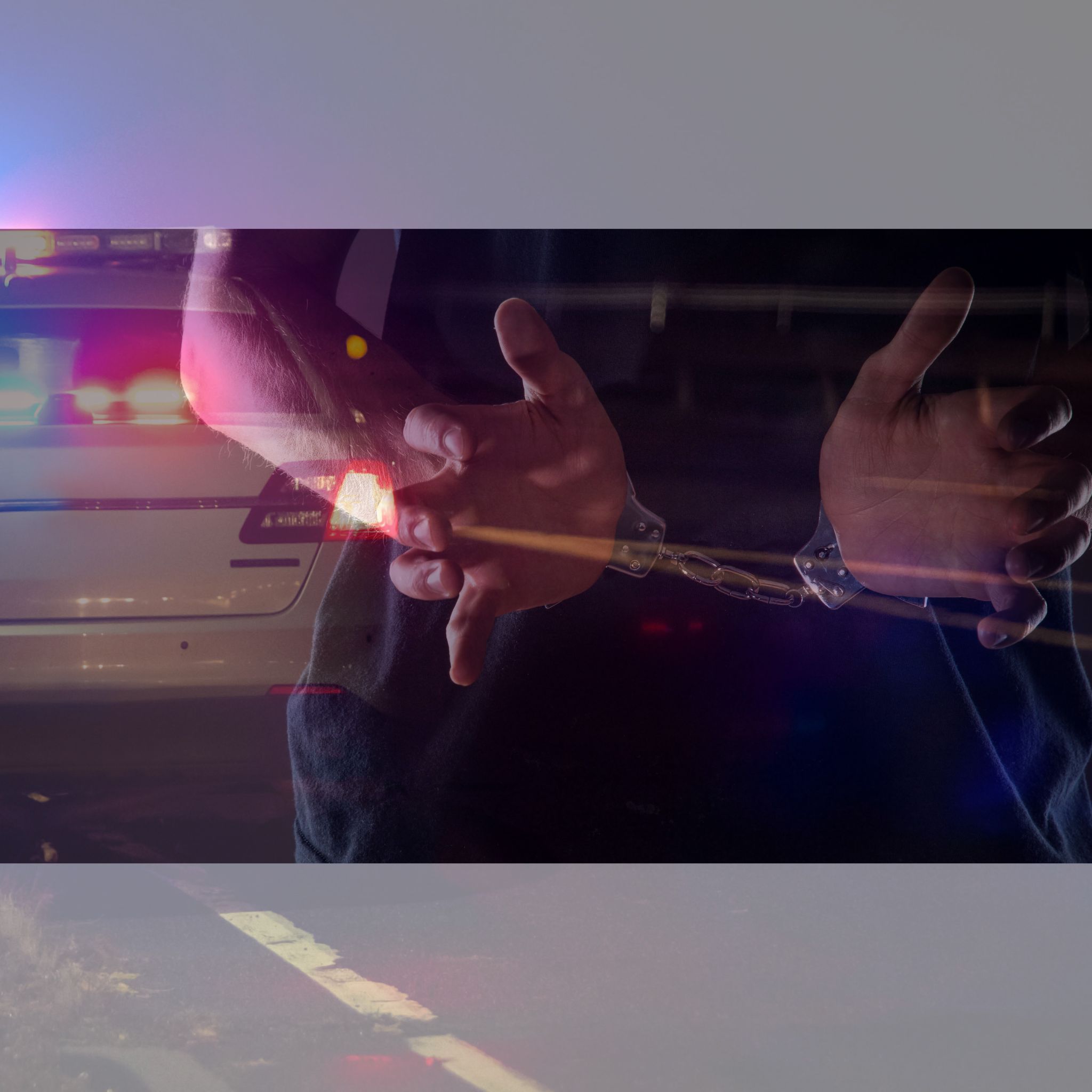 Driving under the influence of drugs - Driver arrested due to drug impairment while driving.