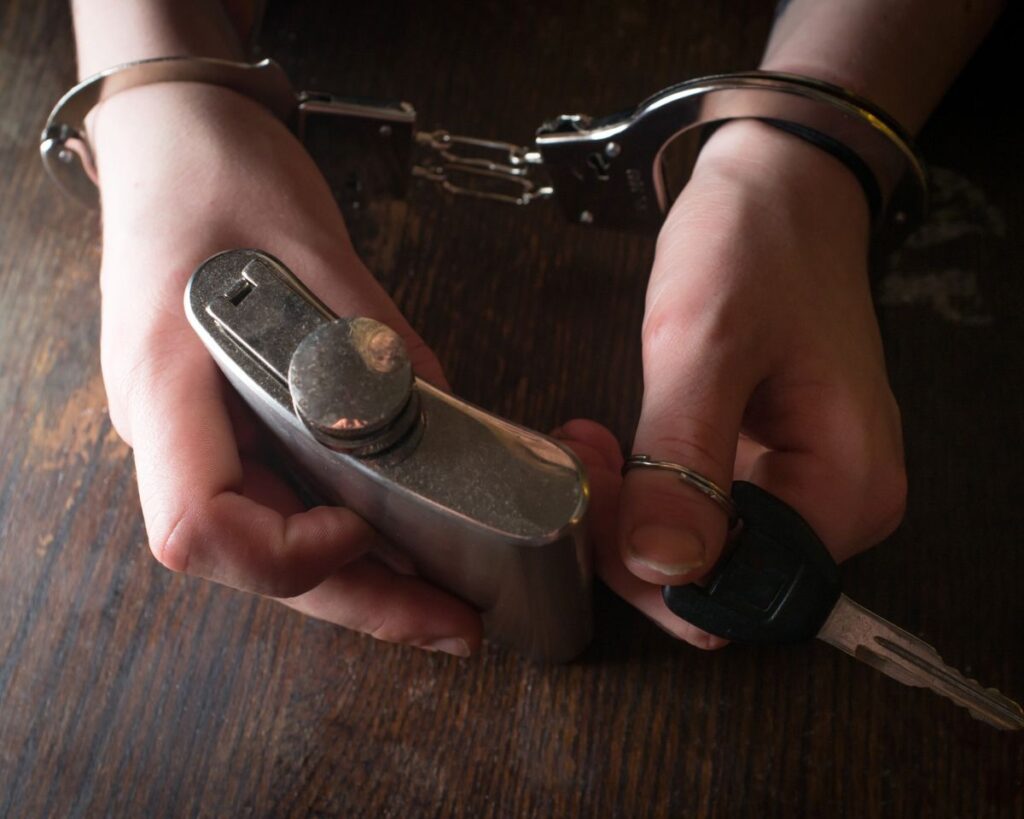 California DUI Bail: A driver behind the wheel, suspected of driving under the influence,