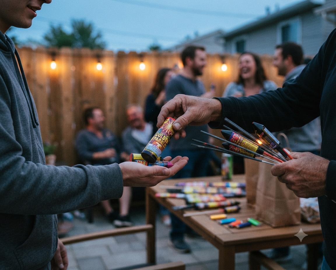 furnishing dangerous fireworks