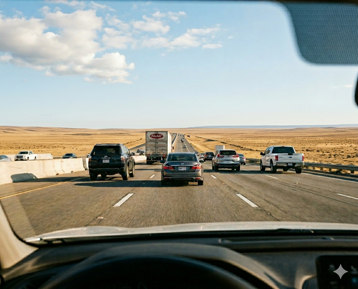 3-LANE HIGHWAY