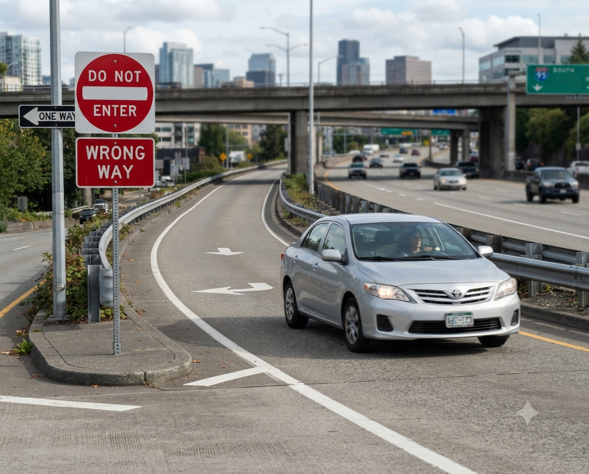wrong-way driving