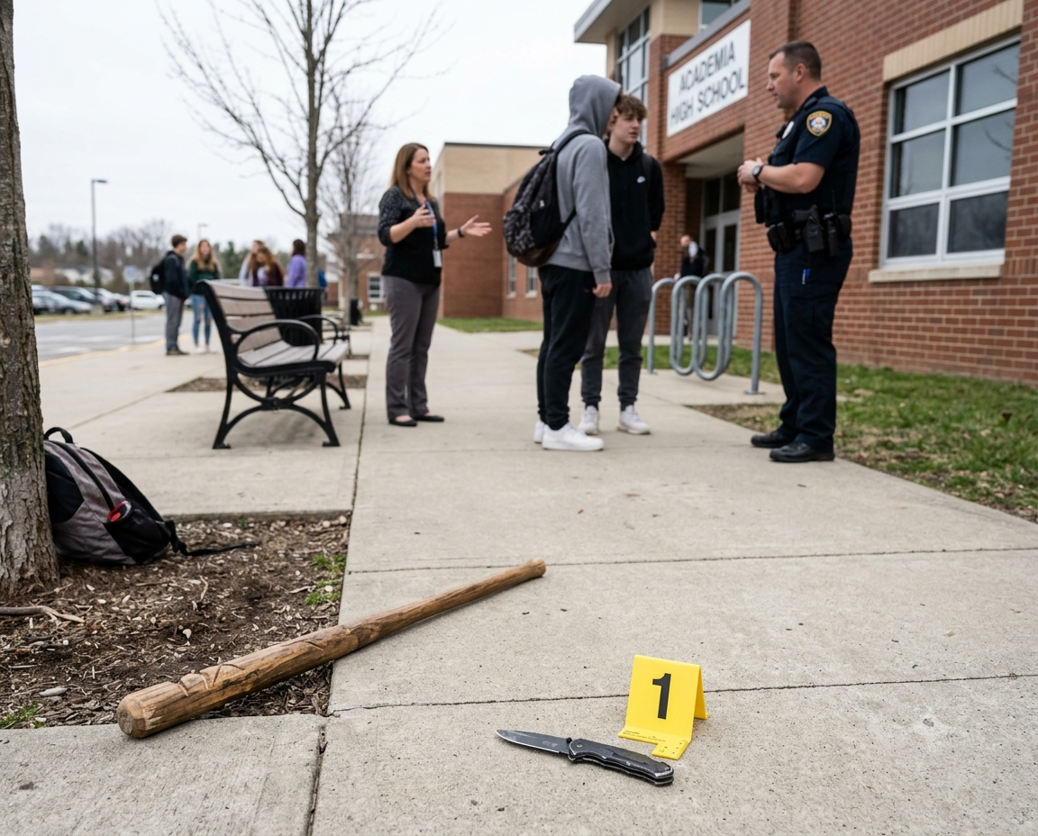 weapon on school grounds