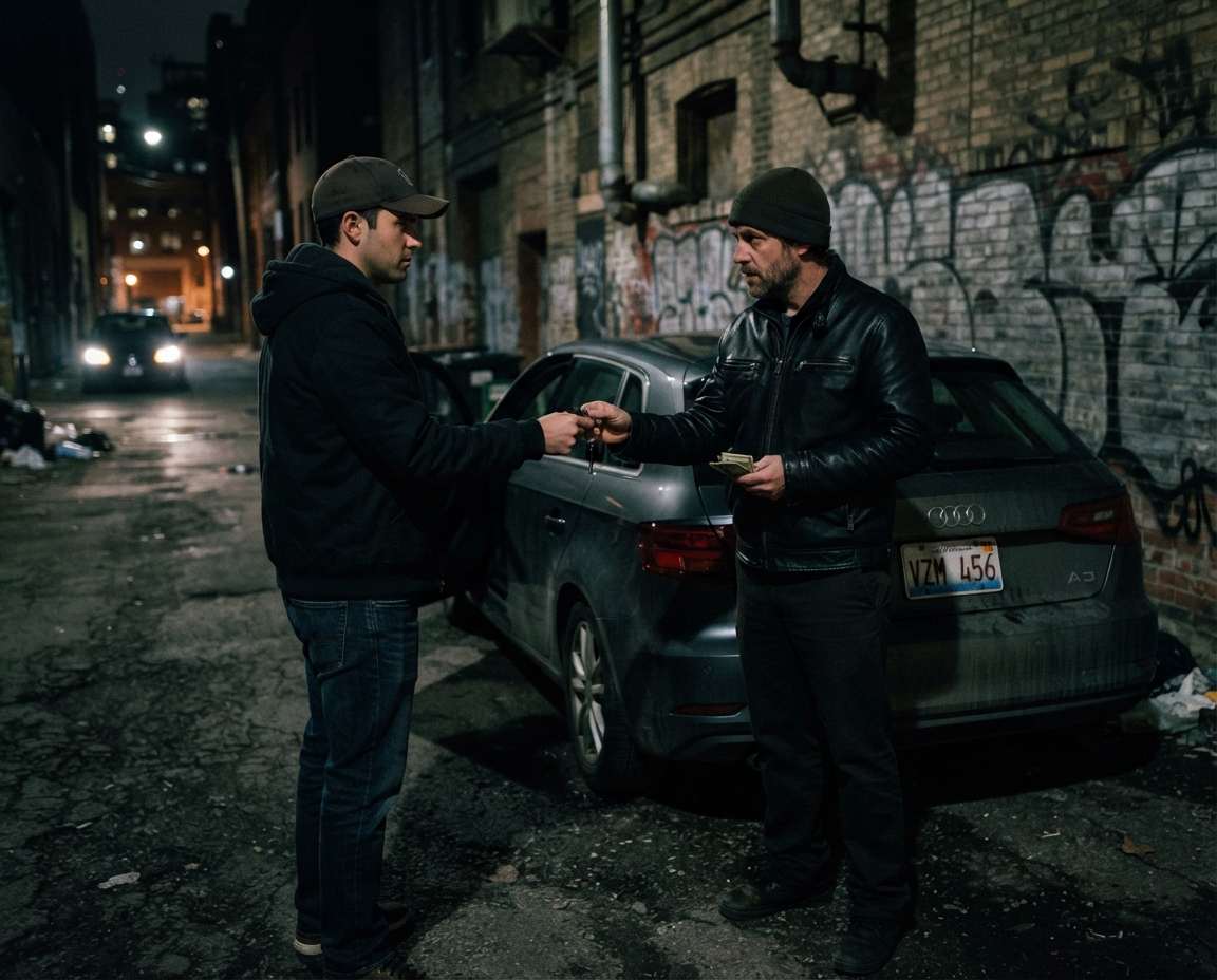 RECEIVING A STOLEN VEHICLE