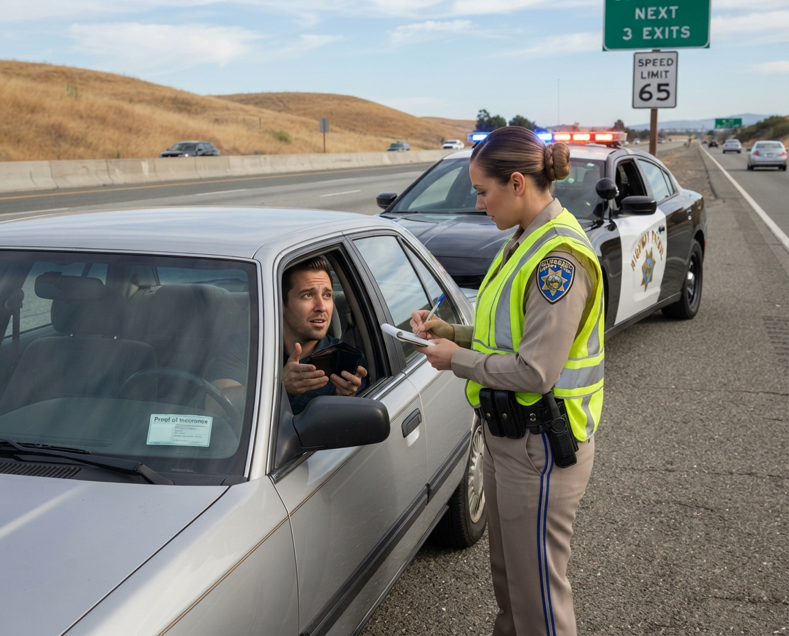 DRIVING WITHOUT PROOF OF INSURANCE