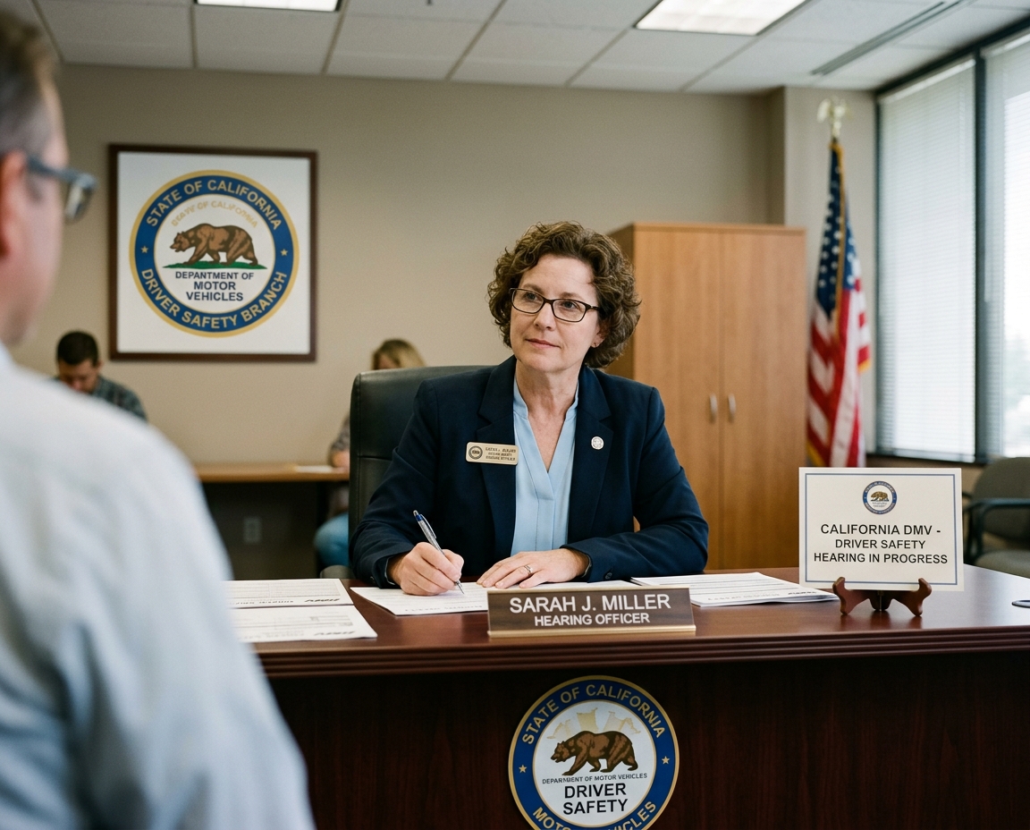 DMV DRIVER SAFETY HEARING OFFICER