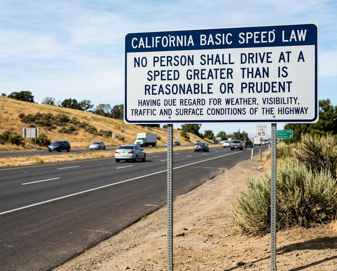 CALIFORNIA BASIC SPEED
